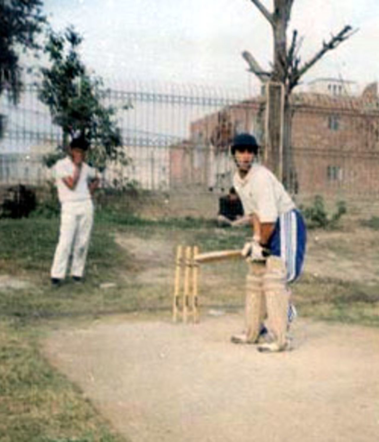 Afghanistan Cricket Federation players during a trial and training camp
