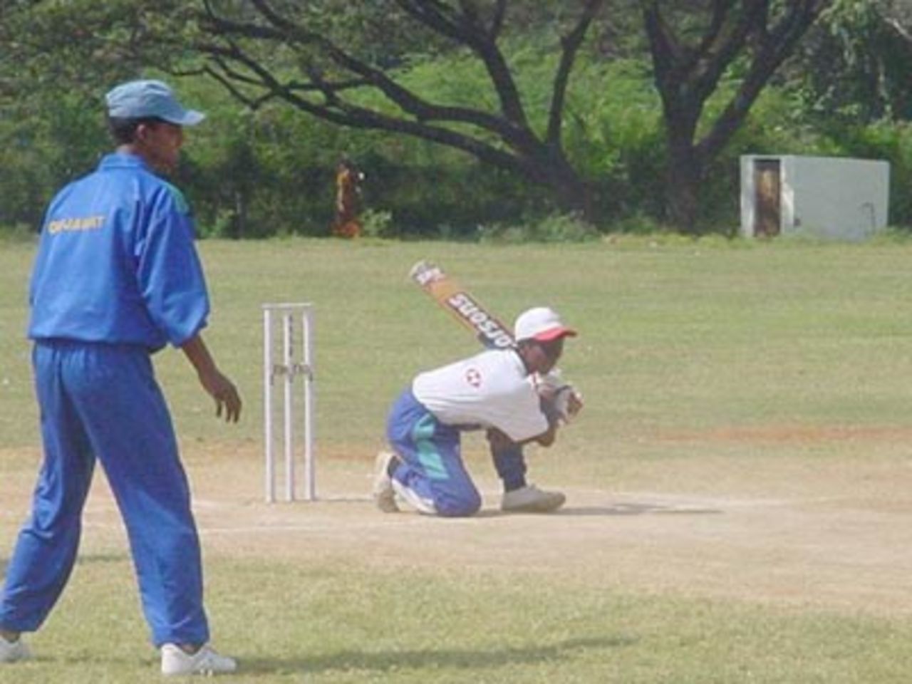 Action from the HSBC National Cricket Tournament for the Blind at Chennai