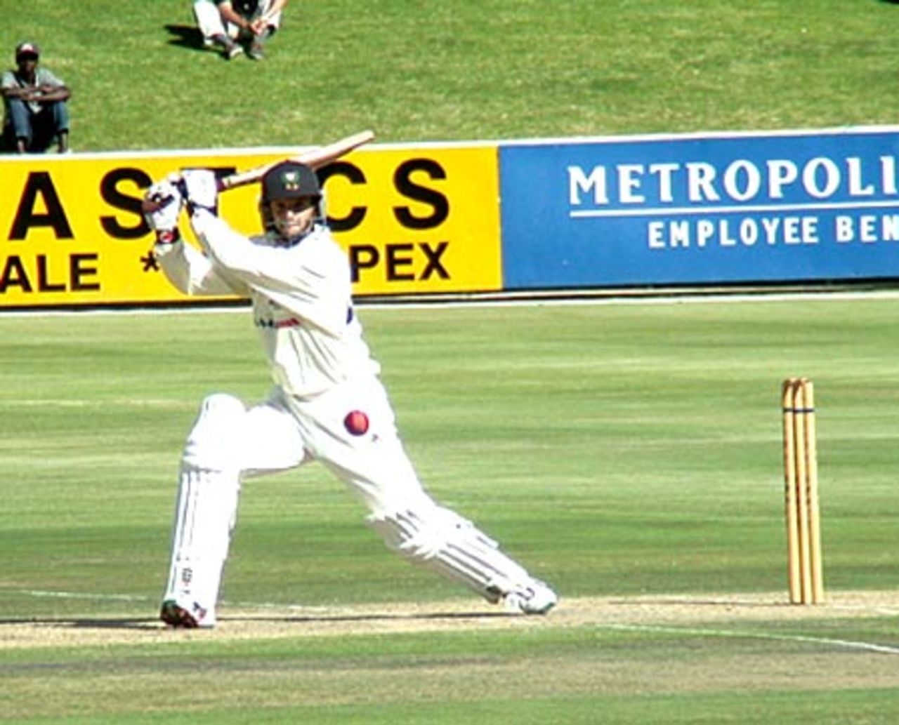 Gary Kirsten drives a ball into the covers against EP at Newlands