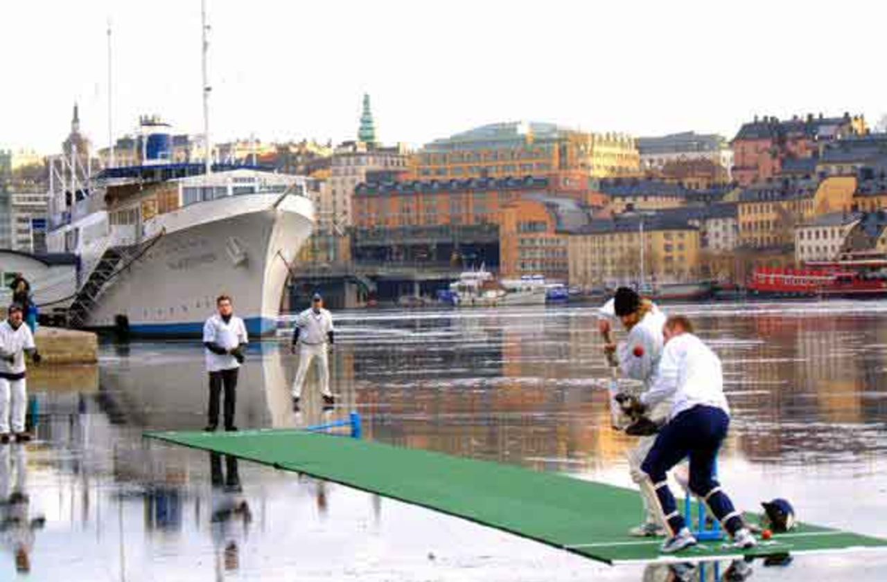 Cricket on ice