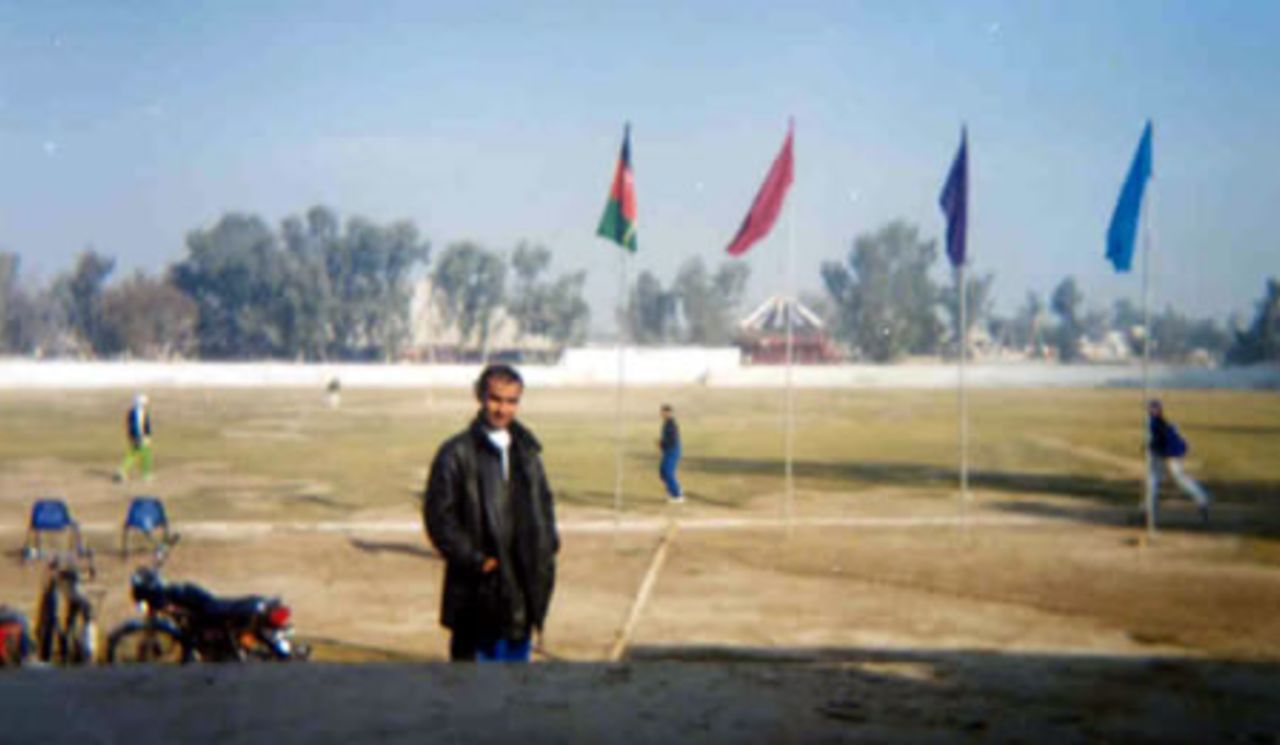 Afghanistan Team during their Cornelius Trophy matches in Pakistan, Jan - Mar 2003