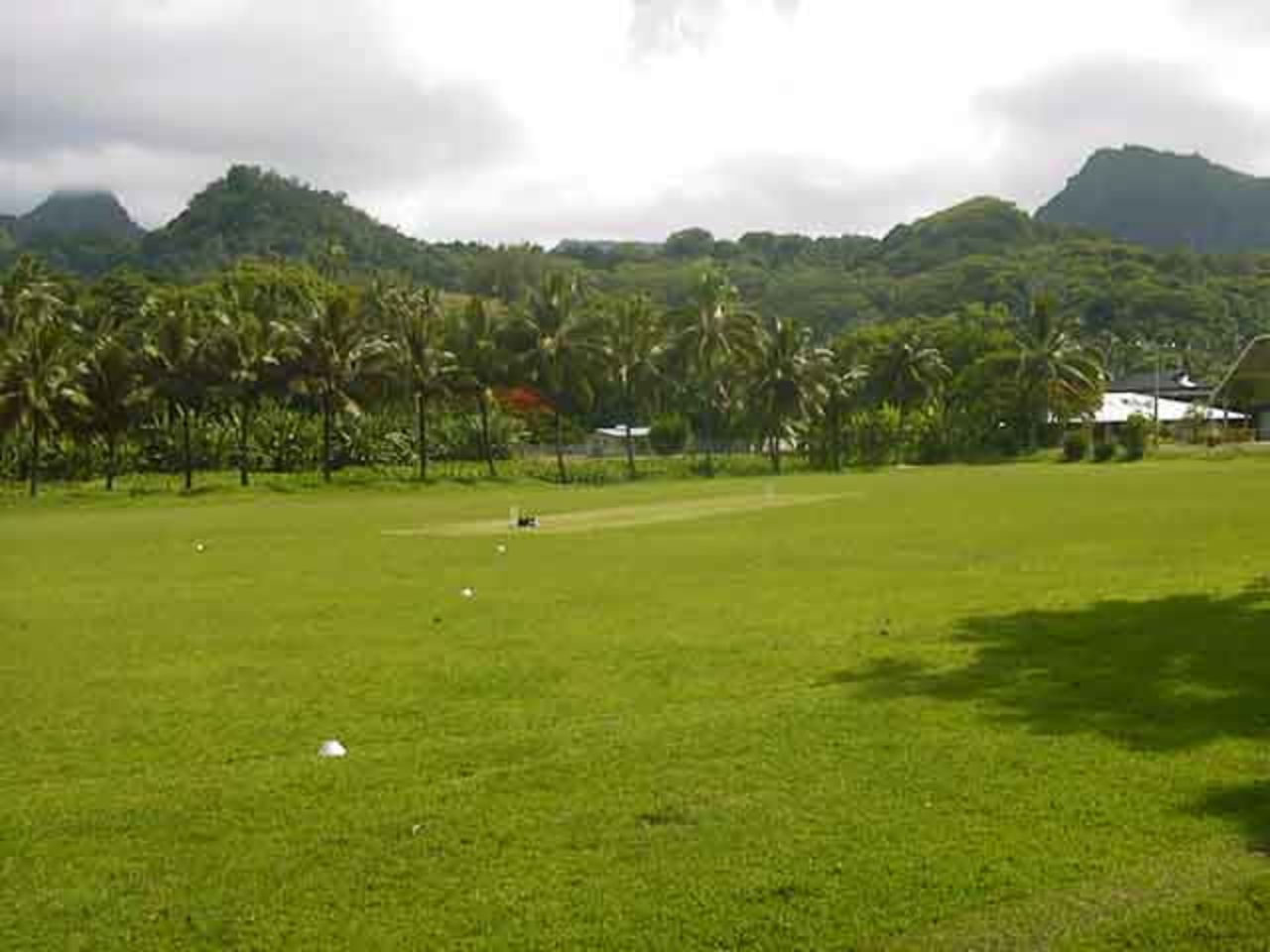 Cricket ground, 2001