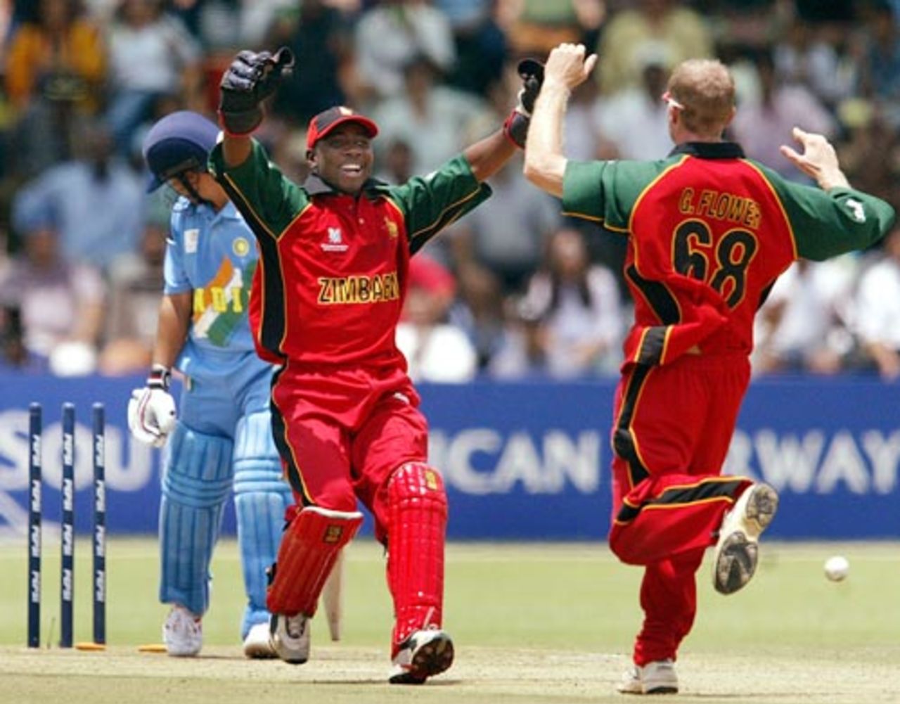 World Cup, 2003 - Zimbabwe v India at Harare, 19 February 2003