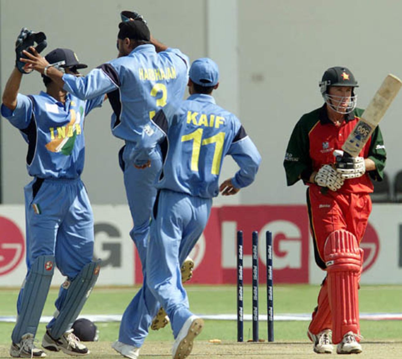 World Cup, 2003 - Zimbabwe v India at Harare, 19 February 2003