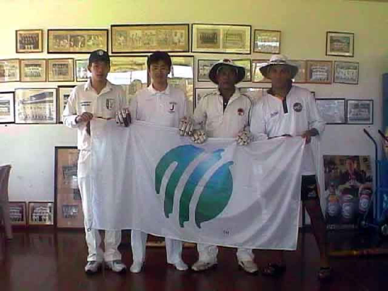 Players with ICC flag