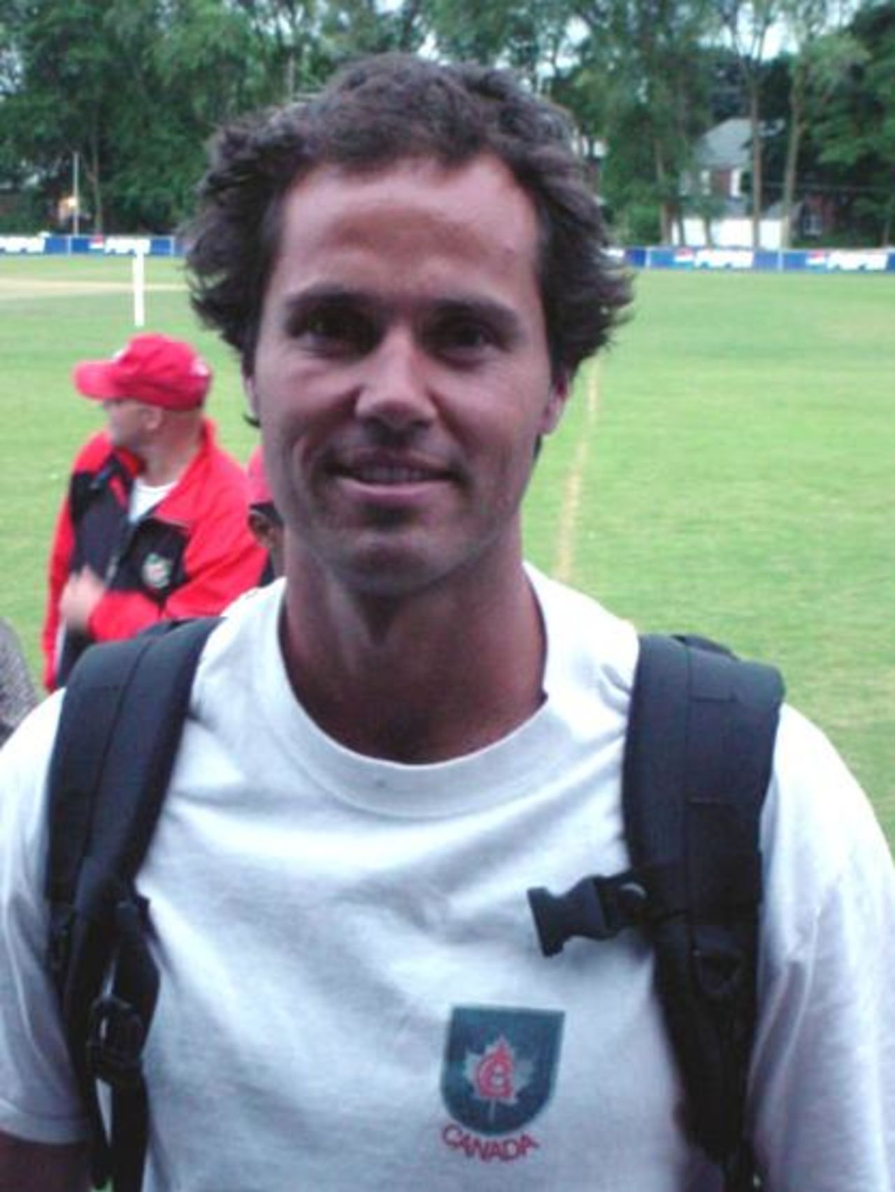 John Davison at the ICC Trophy, 2001