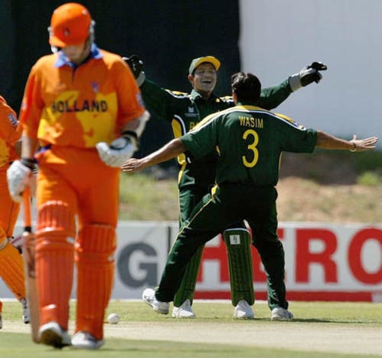 World Cup, 2003 - Netherlands v Pakistan at Paarl, 25th February 2003