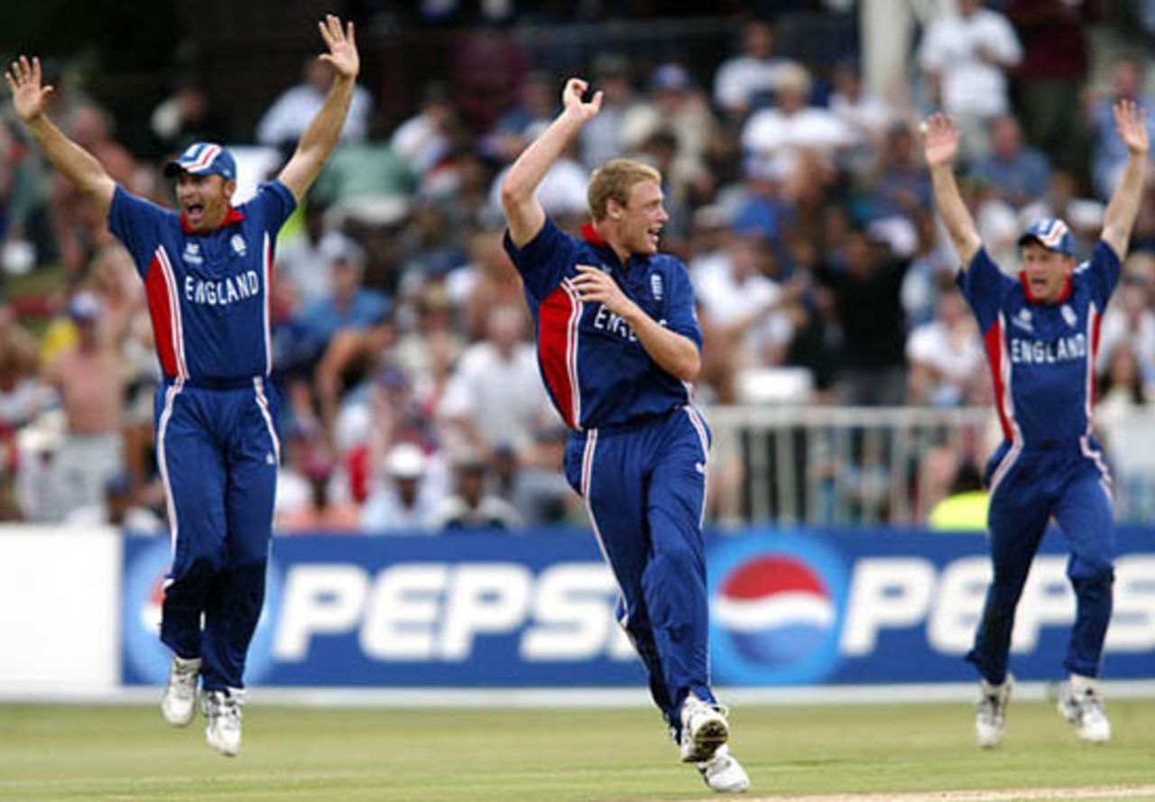 World Cup, 2003 - England v India at Durban, 26th February 2003