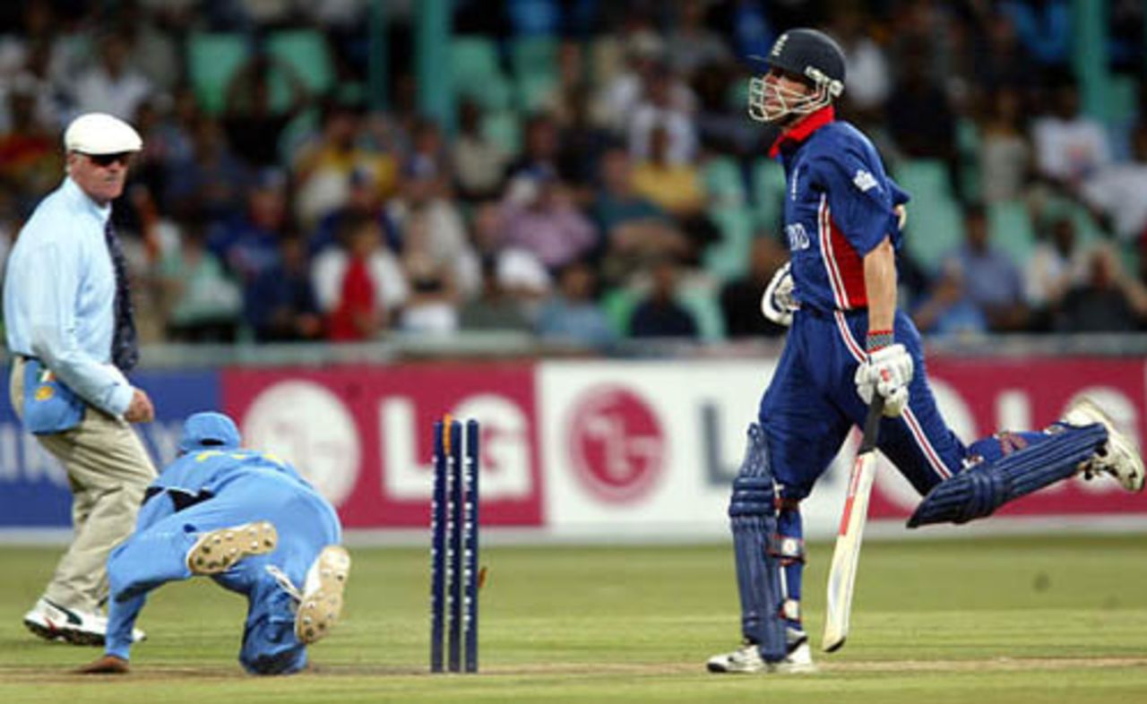 World Cup, 2003 - England v India at Durban, 26th February 2003