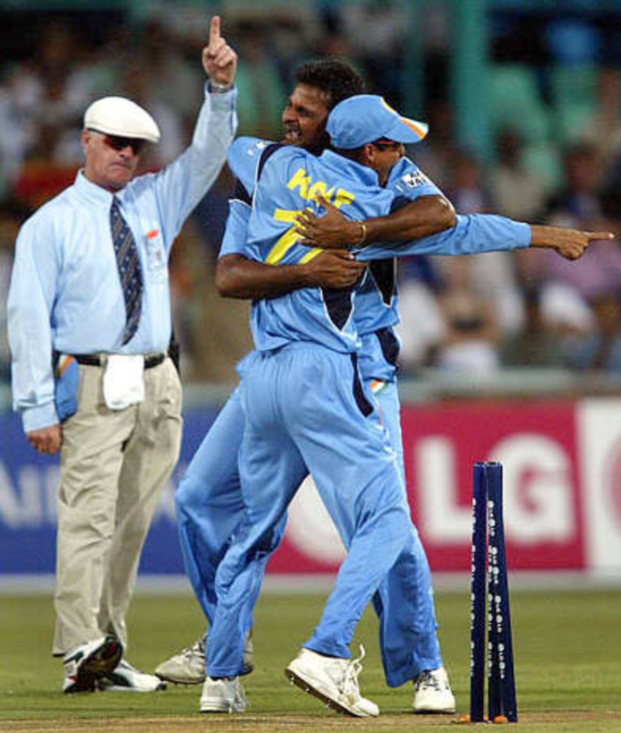 World Cup, 2003 - England v India at Durban, 26th February 2003