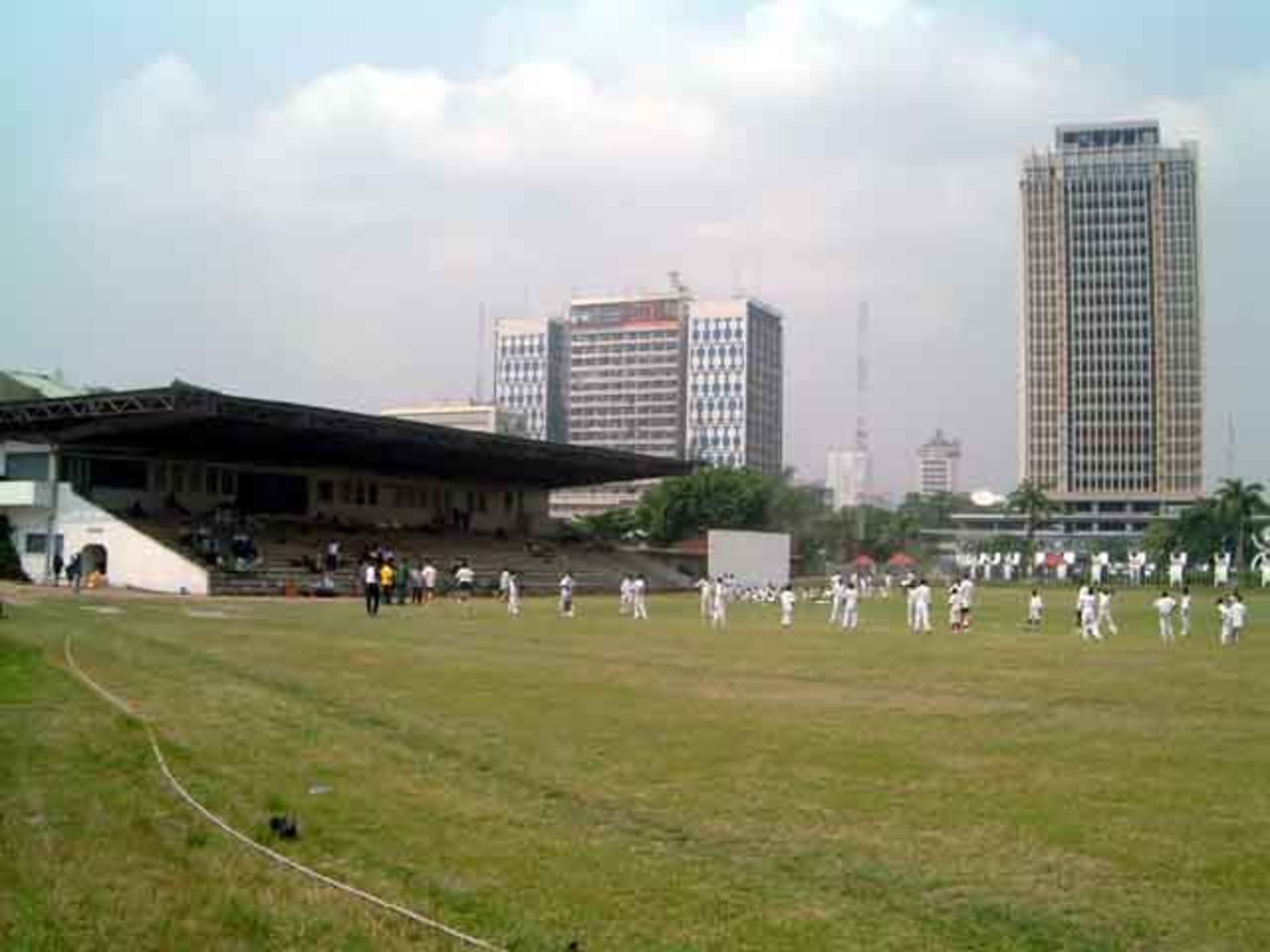 MCC coaching children in Sri Lanka