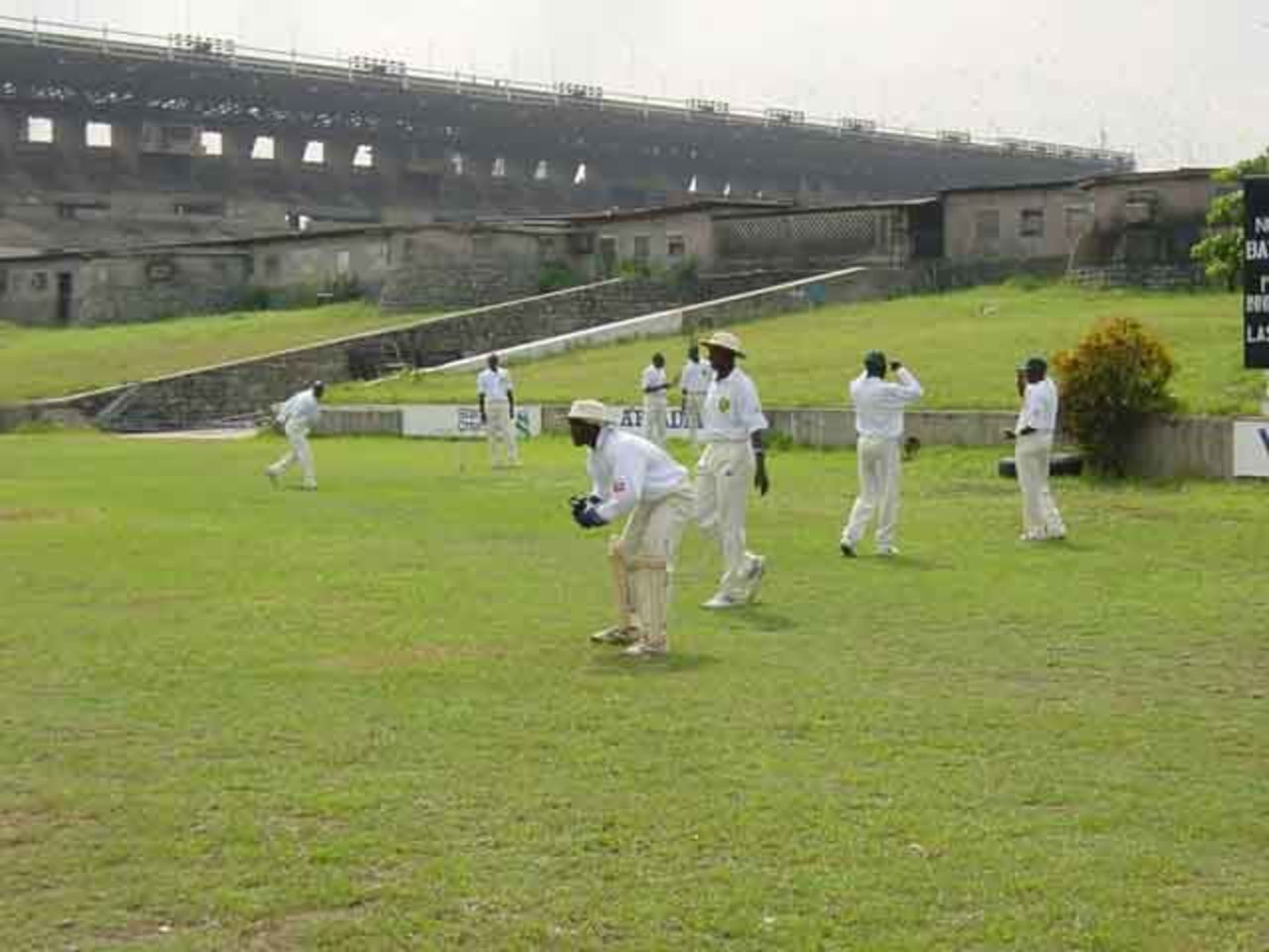 Wicketkeeping practise