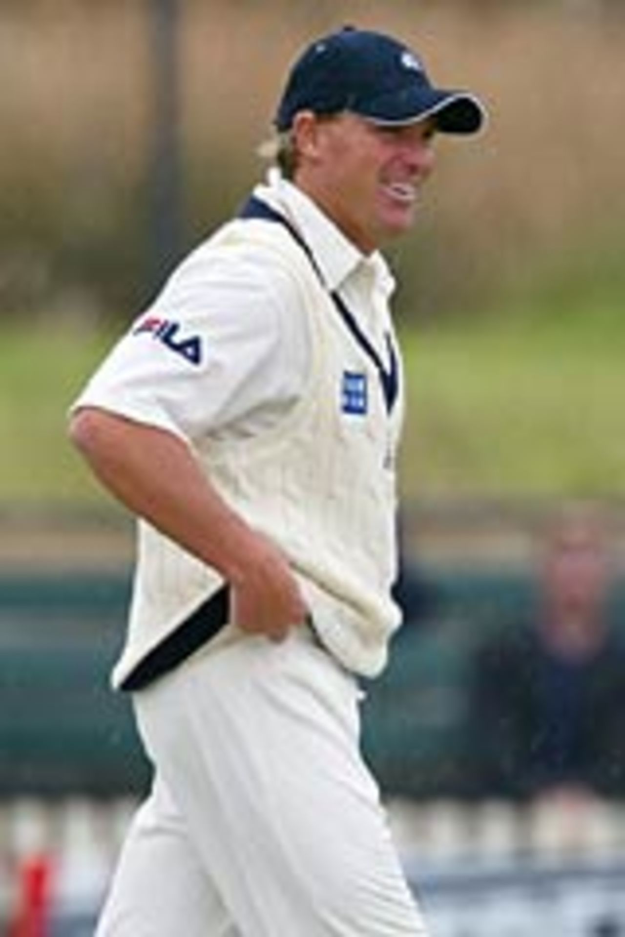 Shane Warne's comeback, Victoria 2nd XI v Queensland Academy of Sport, Melbourne, February 10, 2004