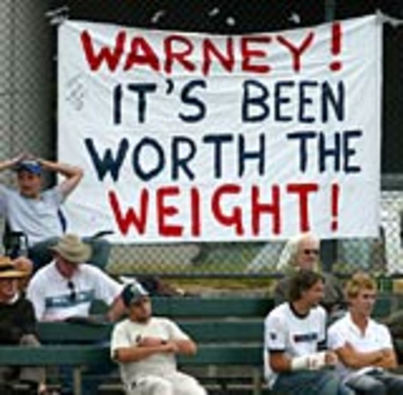 Shane Warne's comeback, Victoria 2nd XI v Queensland Academy of Sport, Melbourne, February 10, 2004