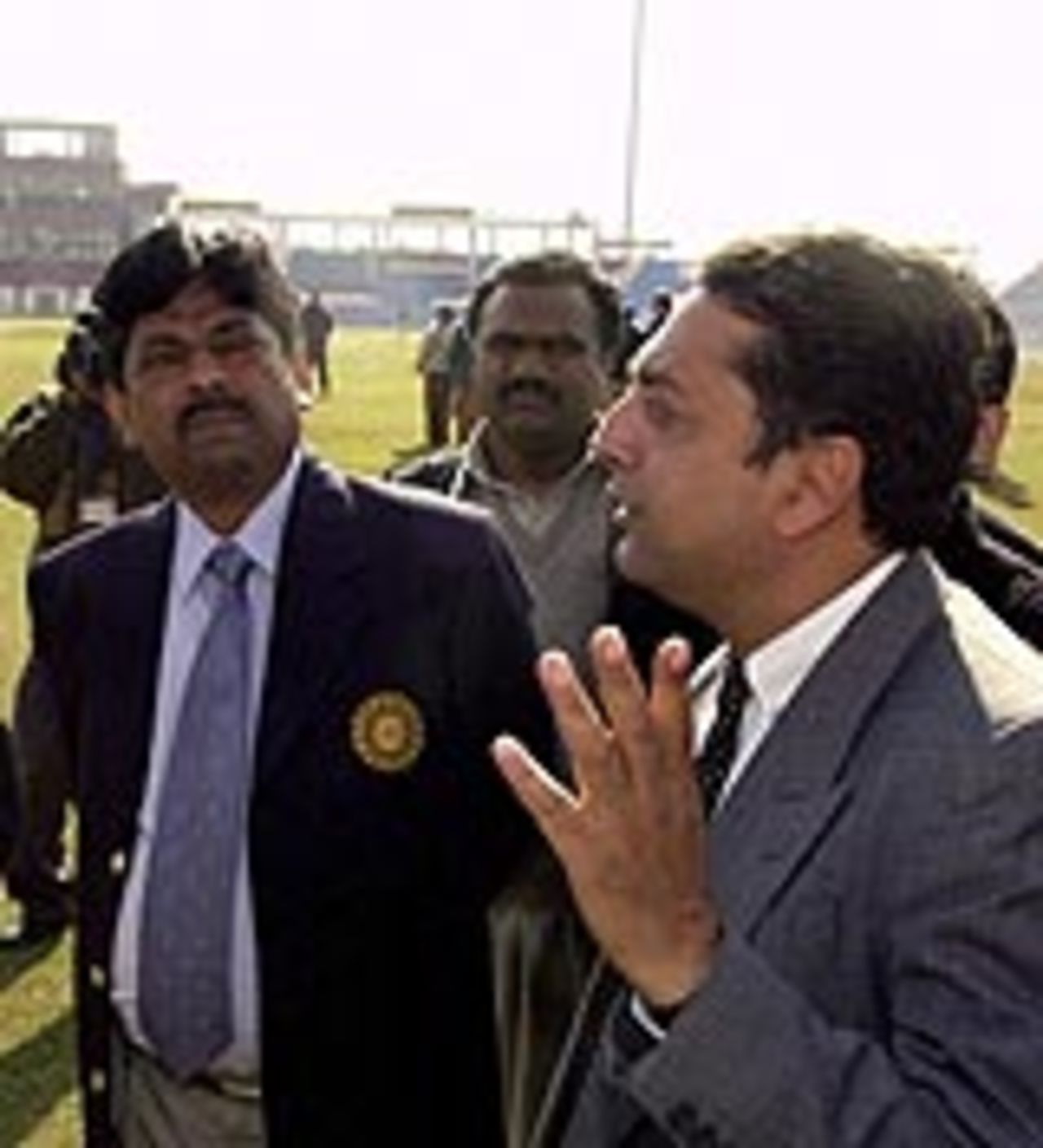 Indian security delegation at Rawalpindi