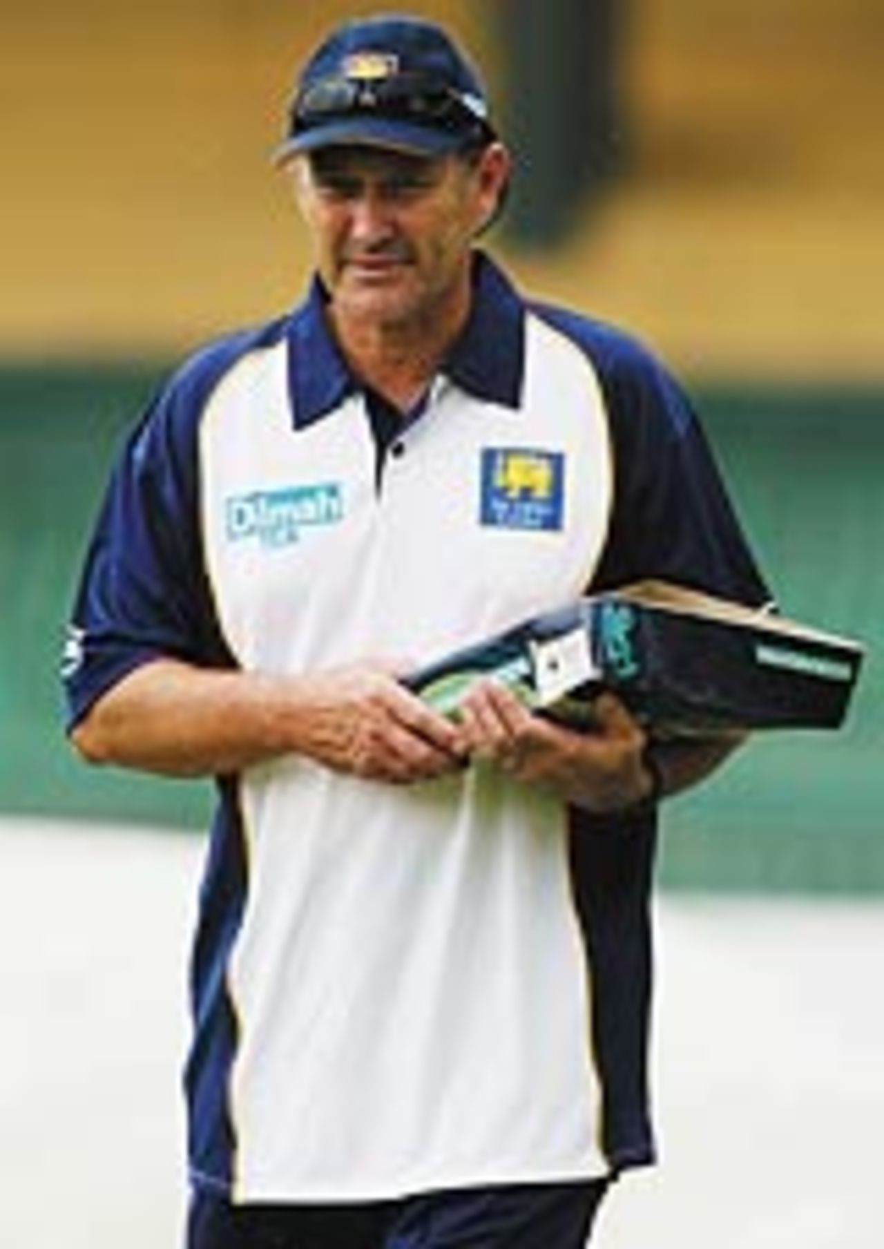 John Dyson looks on at Sri Lanka's net session, November 20, 2003