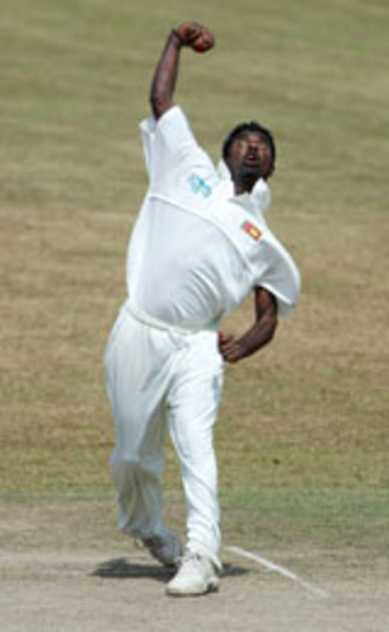 Muttiah Muralitharan bowling, Sri Lanka v England, December 14, Kandy, 2003