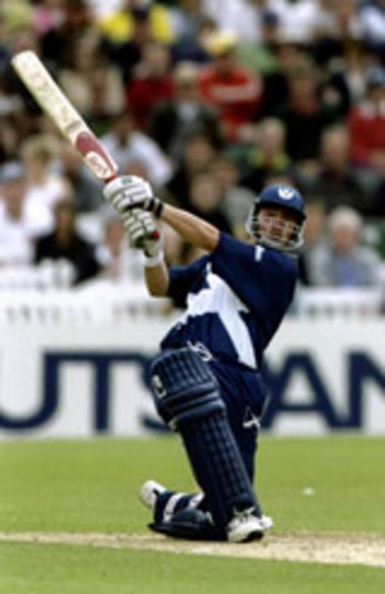 Gavin Hamilton batting for Scotland v Australia, World Cup, Worcester, May 16, 1999
