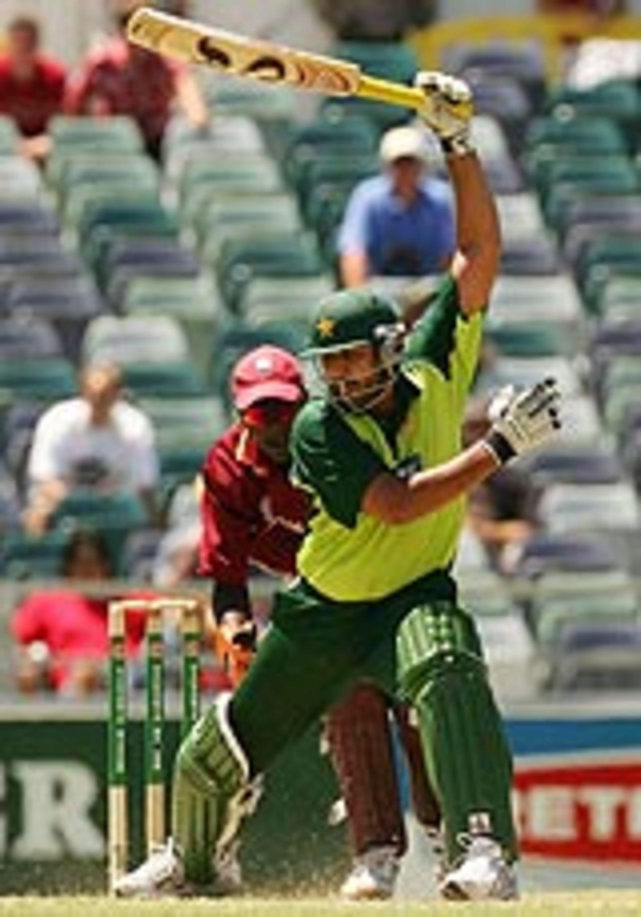 Inzamam-ul-Haq looks a bit like samurai, Pakistan v West Indies, VB Series, Perth, February 1, 2005