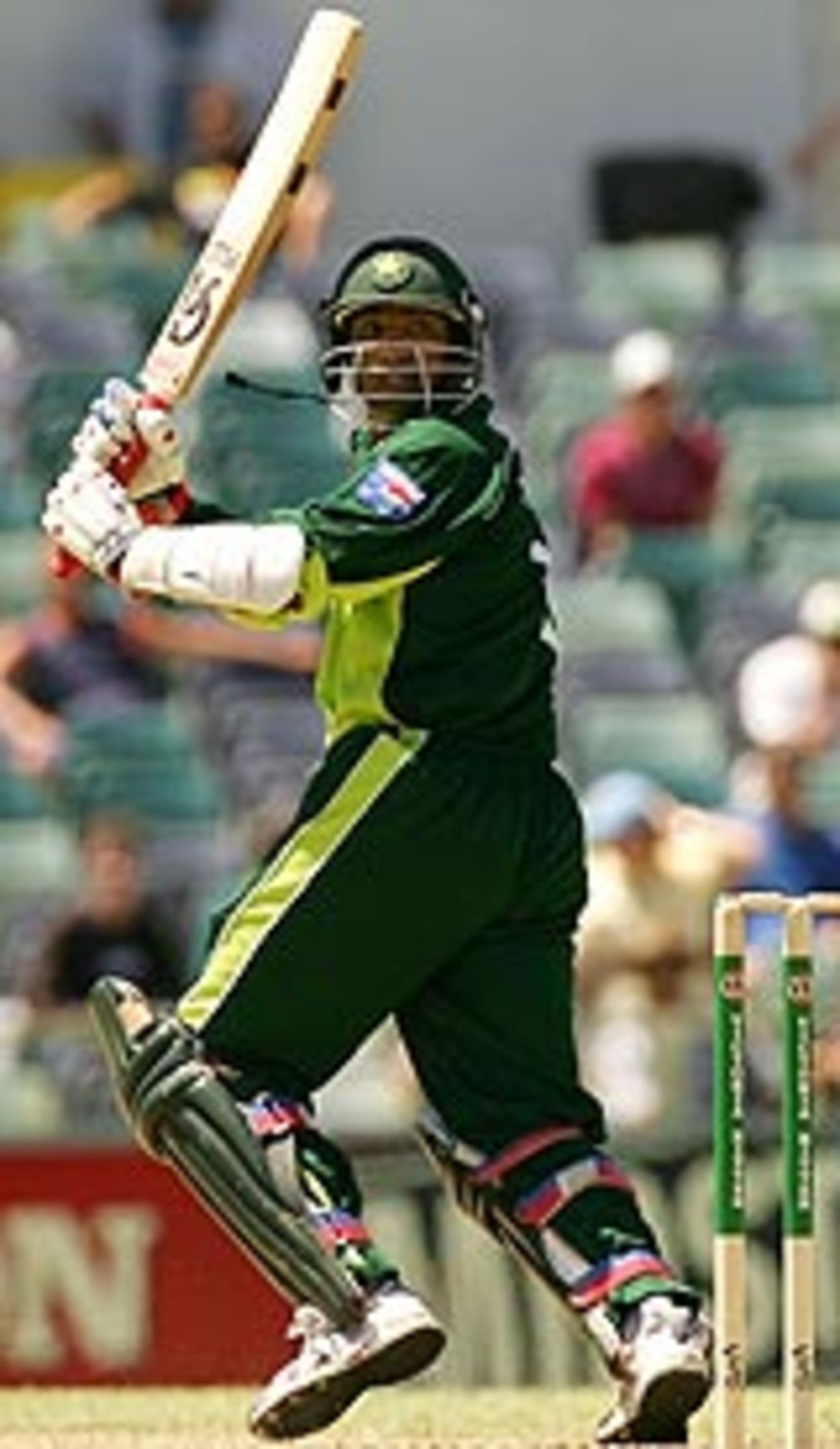Yousuf Youhana glances the ball, Pakistan v West Indies, VB Series, Perth, February 1, 2005