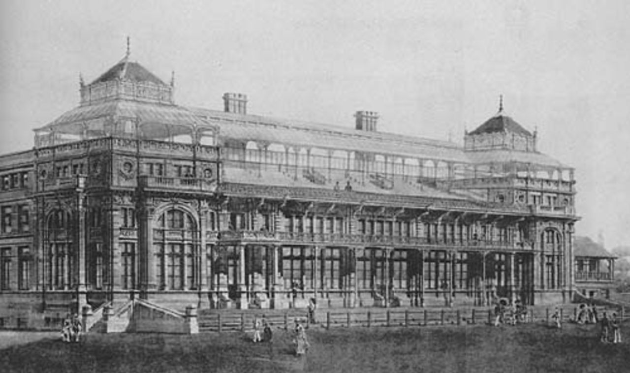 Thomas Verity's original design for the Lord's Pavilion, 1889