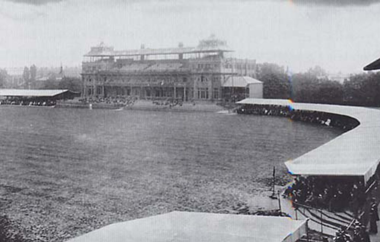 A general view of Lord's around 1900