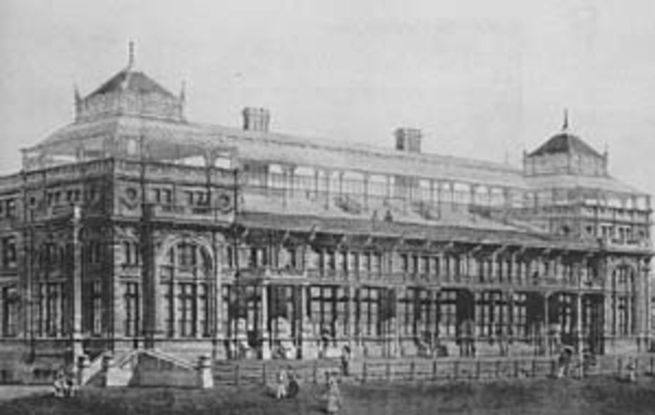 Thomas Verity's original design for the Lord's Pavilion, 1889