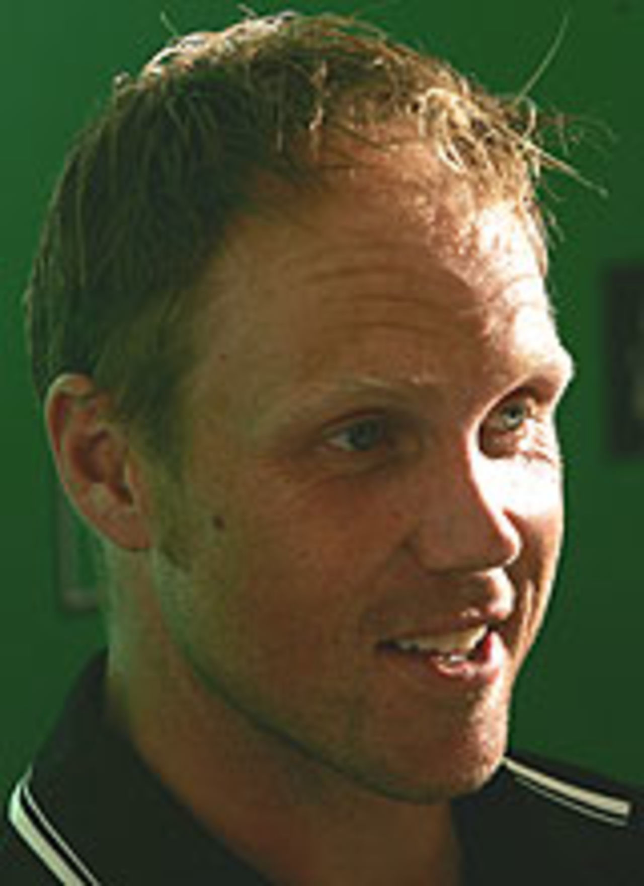 New Zealand's Jeff Wilson faced the media ahead of the Twenty20 game against Australia in Auckland, February 16, 2005