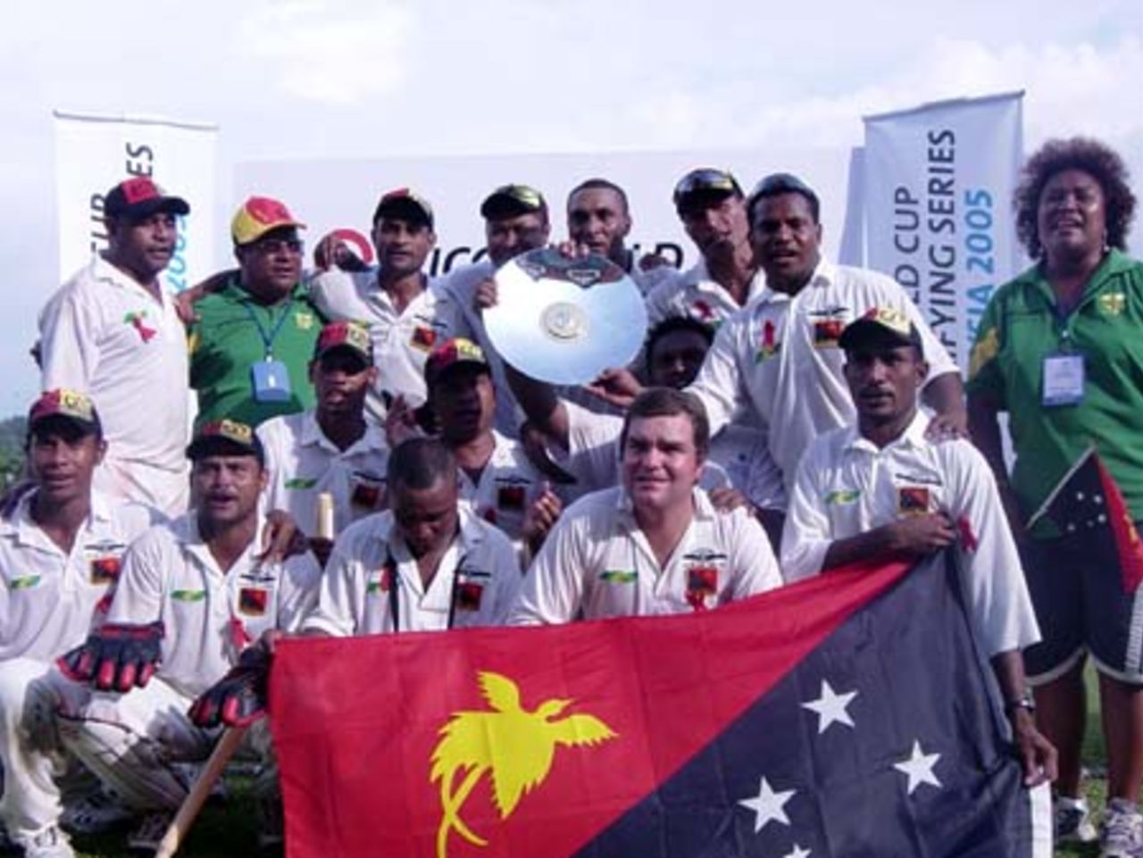 Papua New Guinea winners of the WCQS Division 2 Final