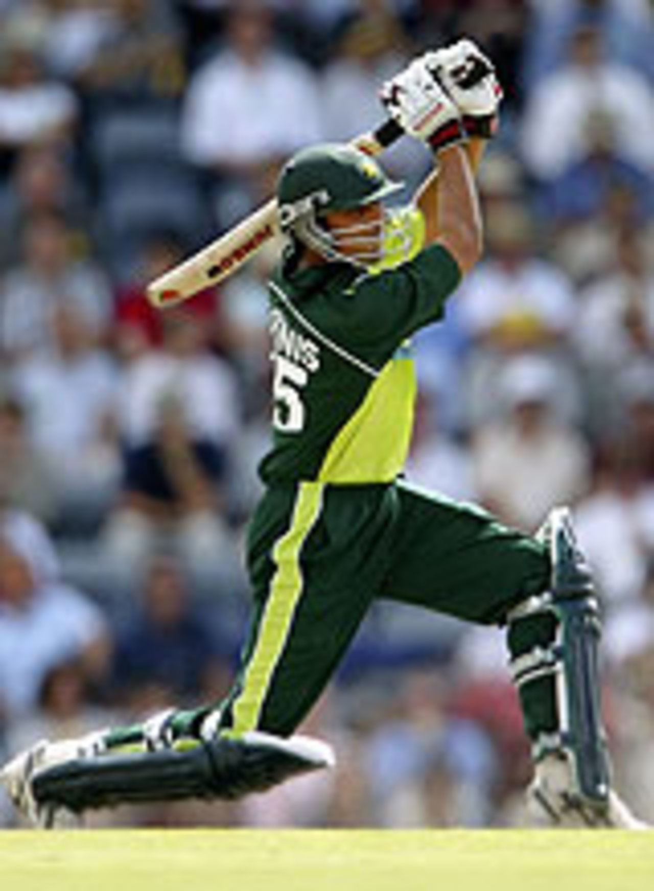 Younis Khan drives, Pakistan v Australia, VB Series, 2004-05