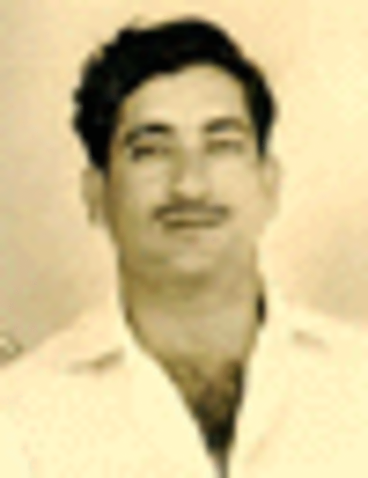 Waqar Hasan, one of Pakistan's early star batsmen. Active in cricket management.