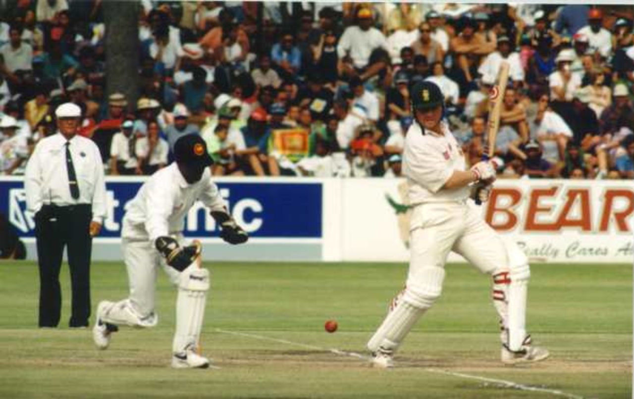 Daryll Cullinan batting, South Africa v Sri Lanka, 1st Test at Newlands, Cape Town, March 21 1998.