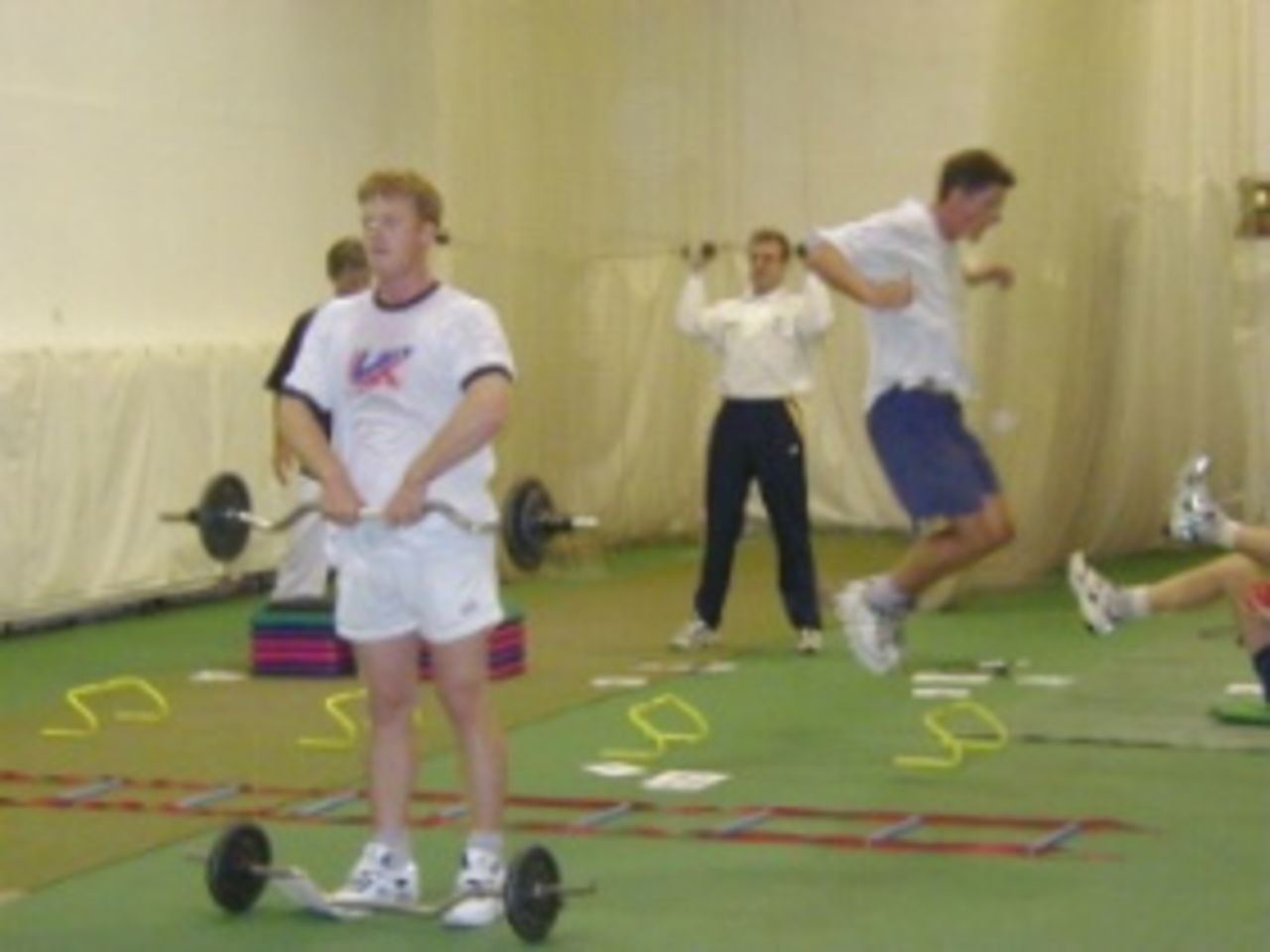 Early pre-season training 1st March 2000