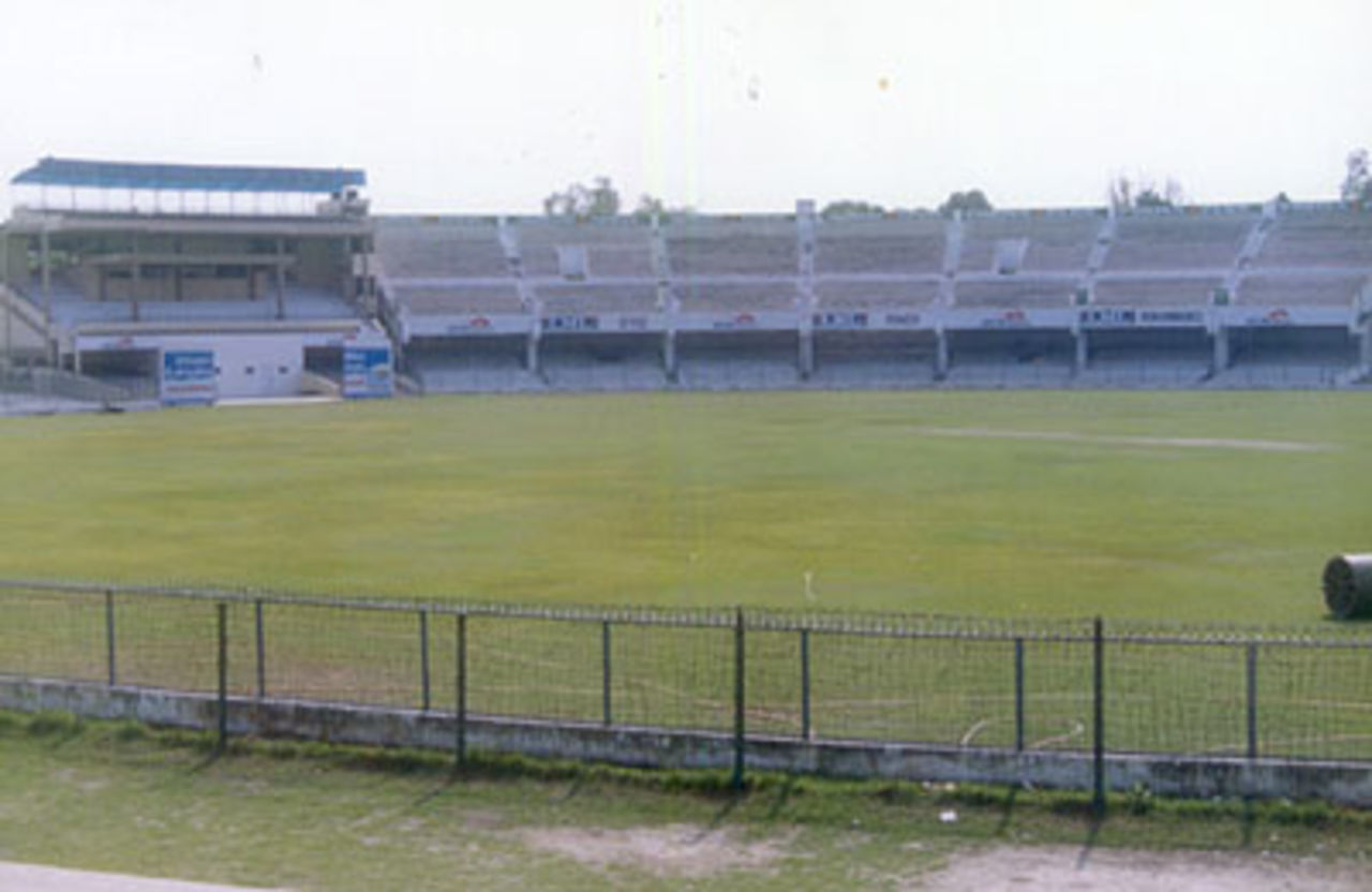 View of media end