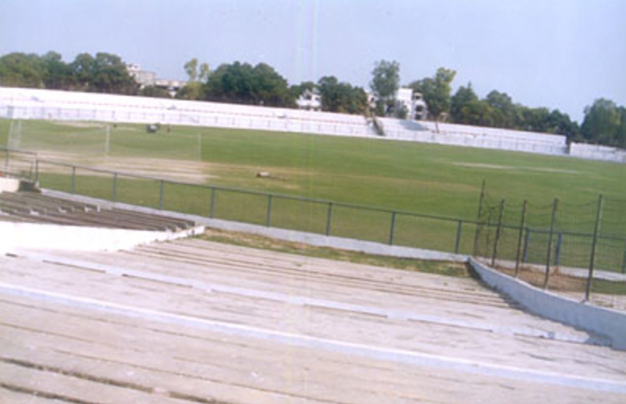 Practice pitches at Green Park stadium
