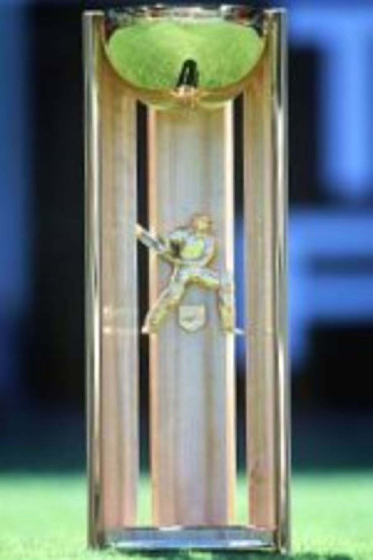 14 Mar 2000: The Pura Milk Cup crafted by Flynn Silver in Kyneton during an unvieling of the new Cup that replaces the Sheffield Shield at the Melbourne Cricket Ground in Melbourne, Australia.