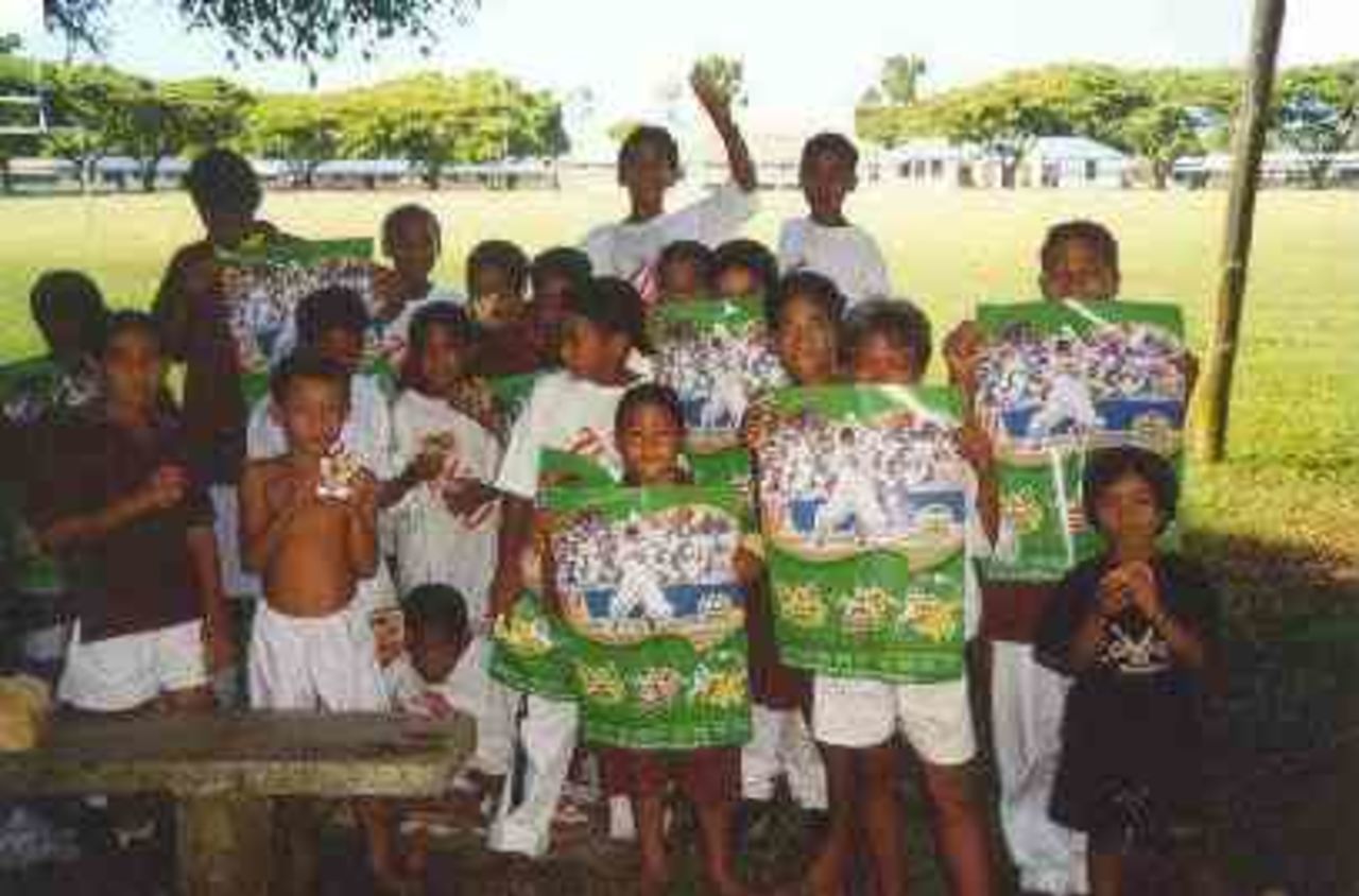 The kids love Kanga cricket everywhere