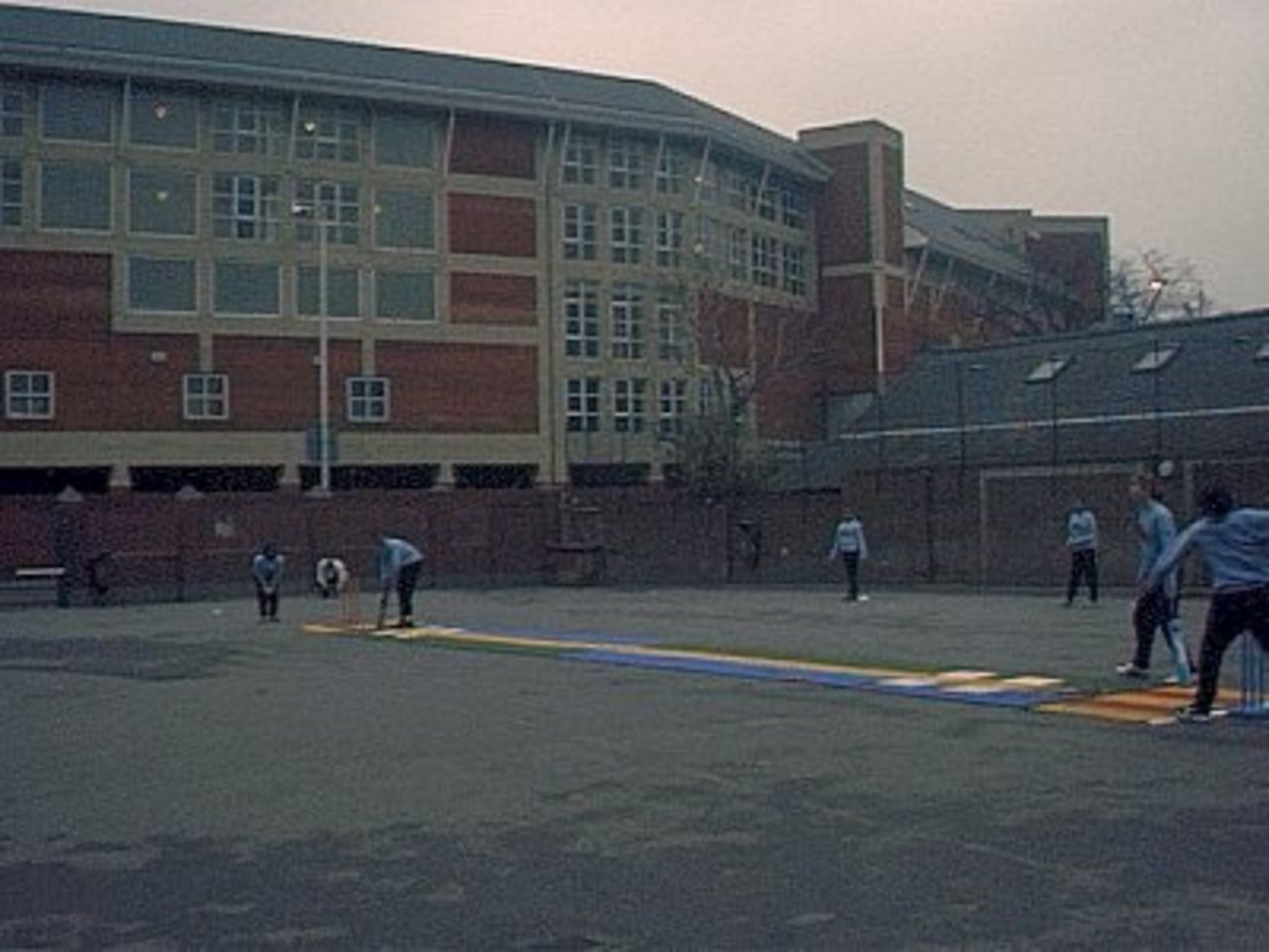 Archbishop Tenison's play Highgate Wood Secondary School at the ECB Inter Cricket launch - 30 March 2000