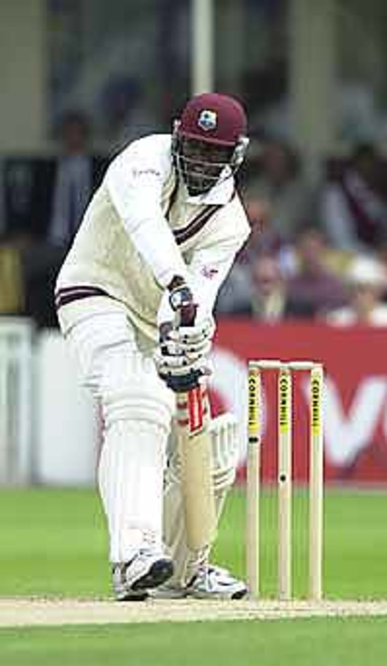 Pictured at the England v West Indies 1st Test at Birmingham 2000