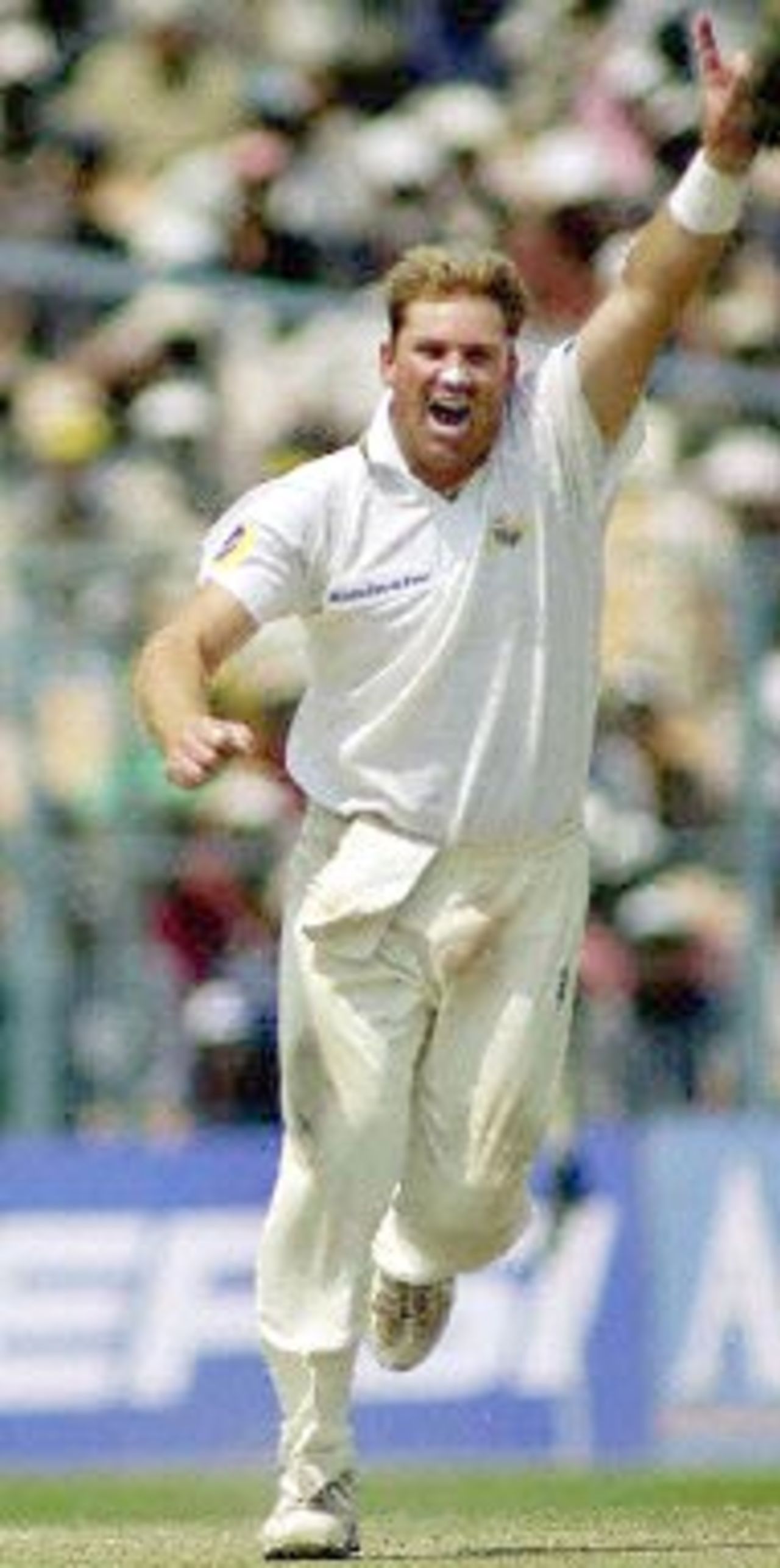 13 Mar 2001: Australia in India 2000/01, 2nd Test India v Australia, Eden Gardens, Calcutta 11-15 Mar 2001 (Day 3)