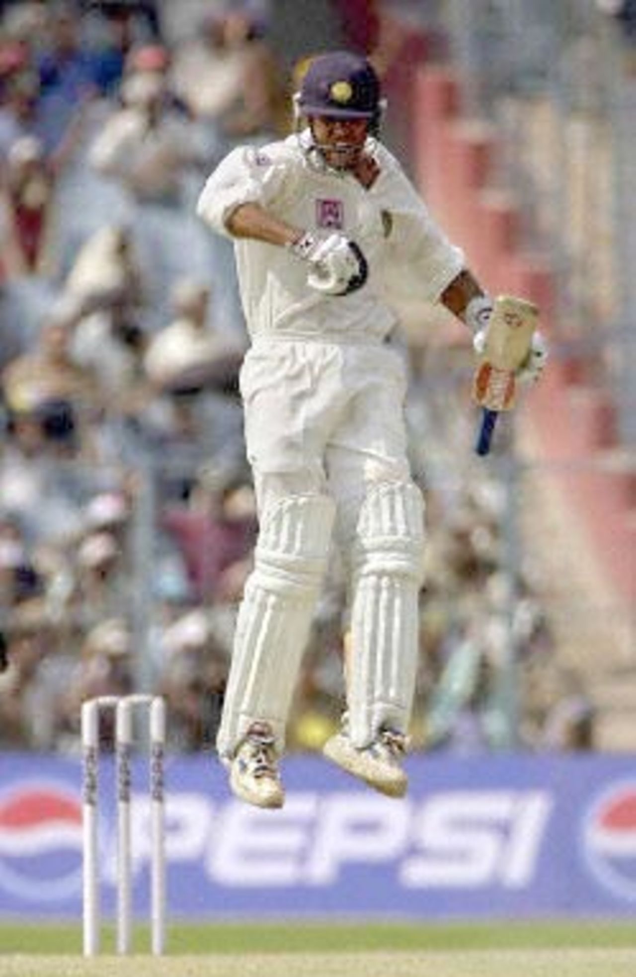 14 Mar 2001: Australia in India 2000/01, 2nd Test India v Australia, Eden Gardens, Calcutta 11-15 Mar 2001 (Day 4)