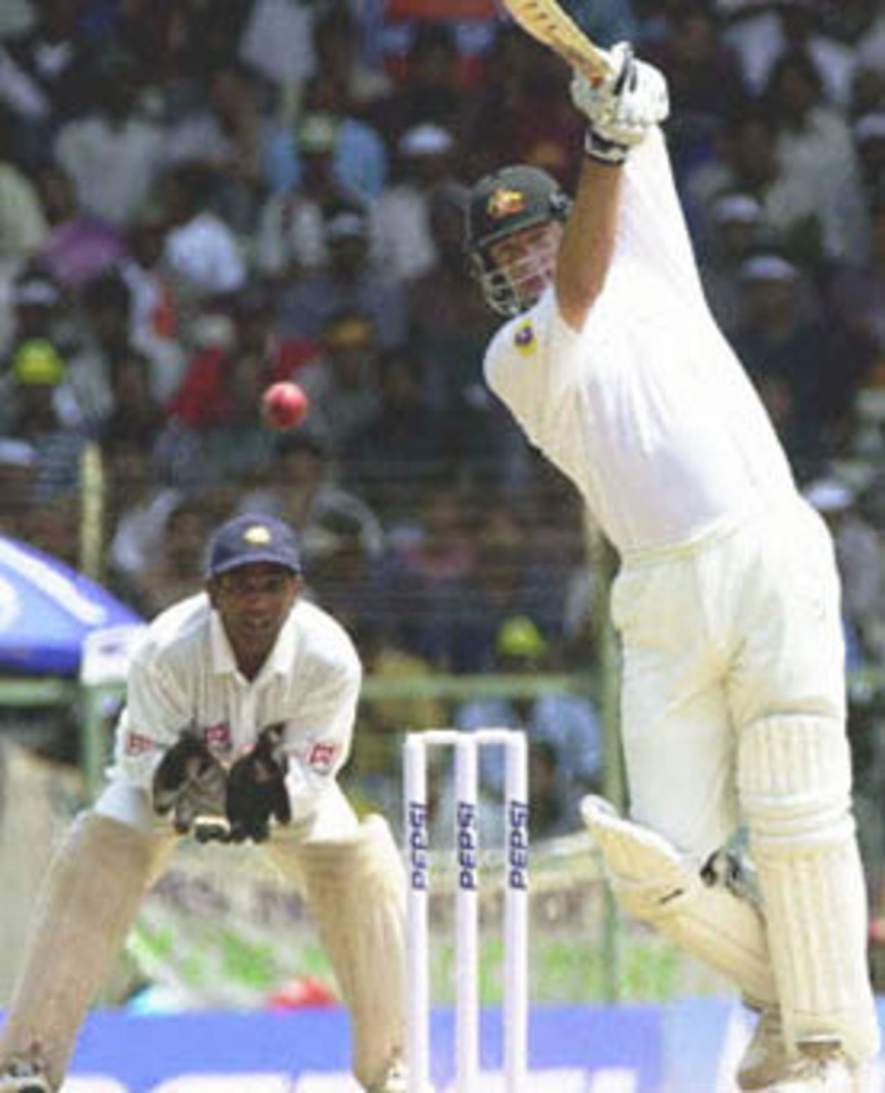 18 Mar 2001:  Australia in India, India v Australia 3rd Test, MA Chidambaram Stadium, Chepauk, Chennai, 18-22 Mar 2001(Day 1).
