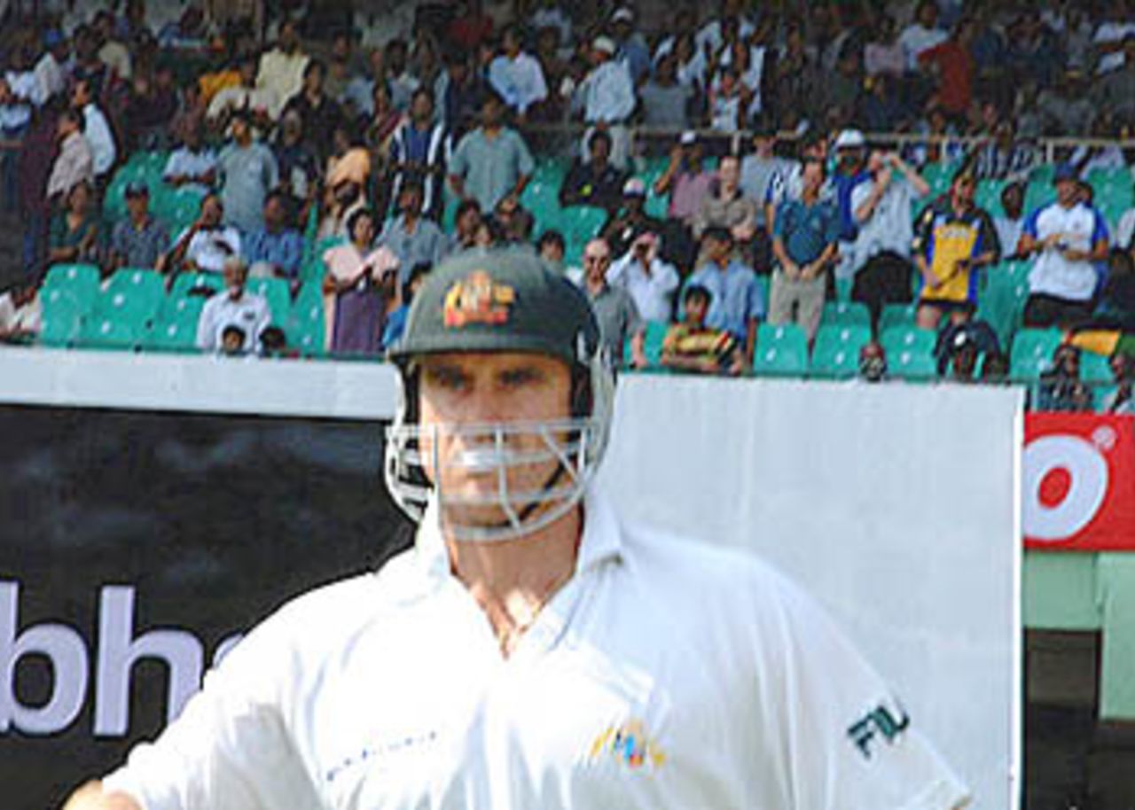 18 Mar 2001: Australia in India, India v Australia 3rd Test, MA Chidambaram Stadium, Chepauk, Chennai, 18-22 Mar 2001(Day 1).