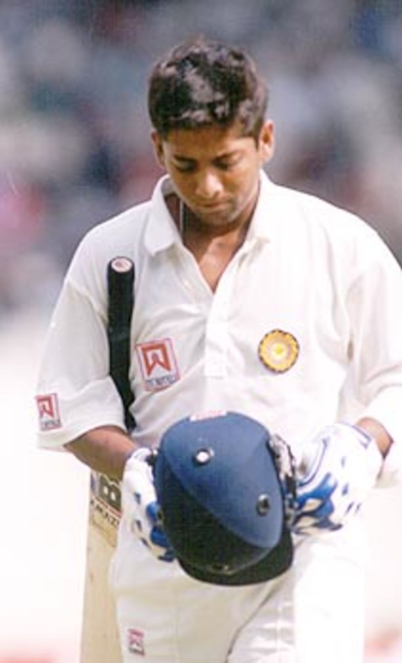 20 Mar 2001: Australia in India, India v Australia 3rd Test, MA Chidambaram Stadium, Chepauk, Chennai, 18-22 Mar 2001 (Day 3)