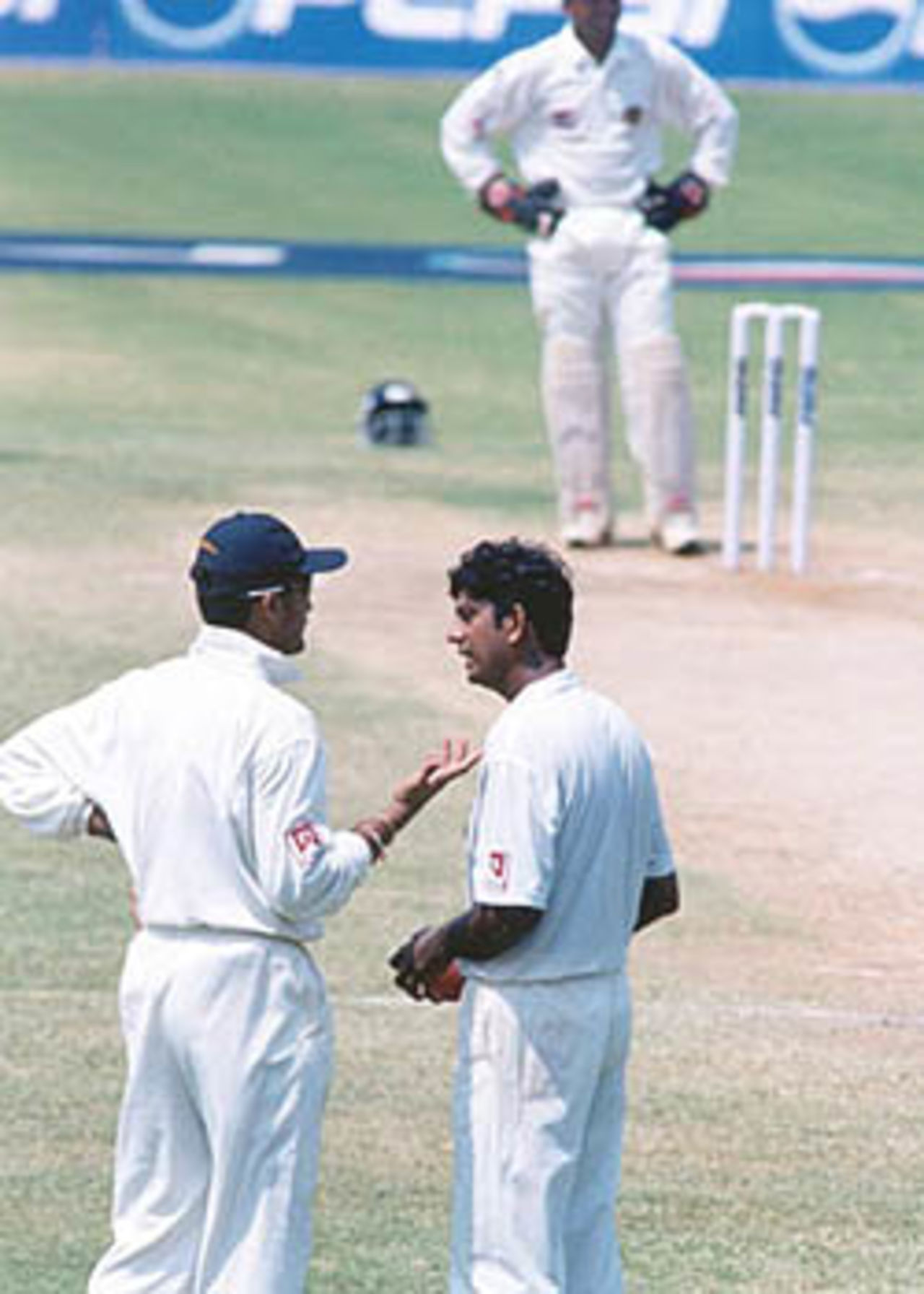 Mar 2001: Australia in India, India v Australia 3rd Test, MA Chidambaram Stadium, Chepauk, Chennai, 18-22 Mar 2001(Day 4).