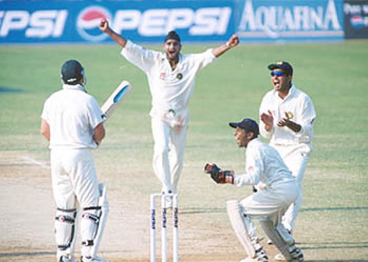 21 Mar 2001: Australia in India, India v Australia 3rd Test, MA Chidambaram Stadium, Chepauk, Chennai, 18-22 Mar 2001(Day 4).