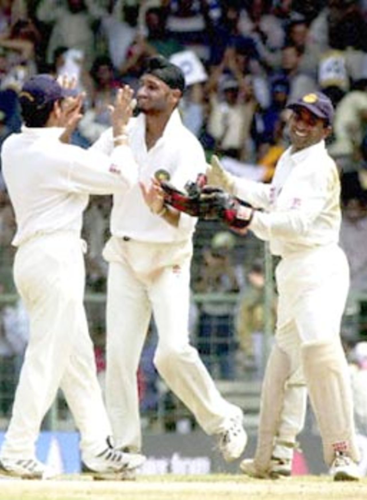 22 Mar 2001: Australia in India, India v Australia 3rd Test, MA Chidambaram Stadium, Chepauk, Chennai, 18-22 Mar 2001 (Day 5)
