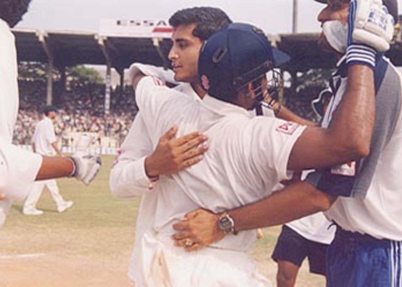 22 Mar 2001: Australia in India, India v Australia 3rd Test, MA Chidambaram Stadium, Chepauk, Chennai, 18-22 Mar 2001 (Day 5)