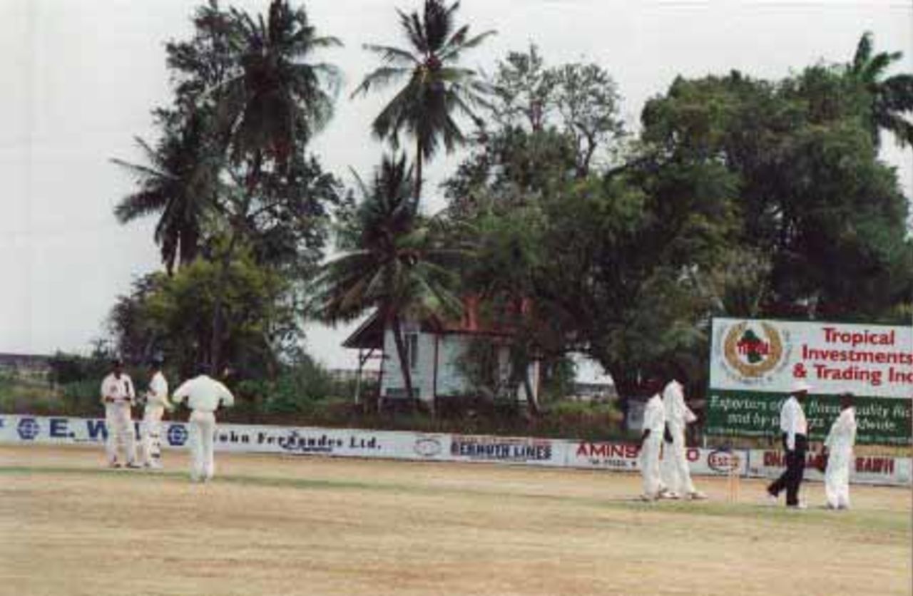 Busta Cup XI v South Africans at the Everest Cricket Club, Georgetown , Guyana