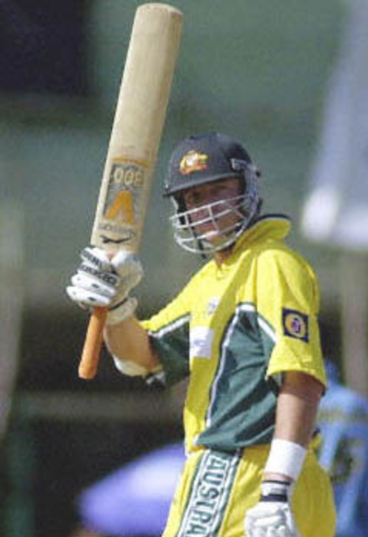 28 March 2001: Australia in India, 2000/01, 2nd One-Day International, India v Australia, Nehru Stadium, Pune.